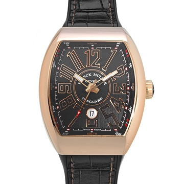フランクミュラー ヴァンガード V45SCDT ブラック メンズ 時計 【中古】【wristwatch】