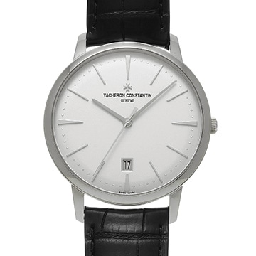 ヴァシュロン コンスタンタン パトリモニー コンテンポラリー 85180/000G-9230 シルバー メンズ 時計 【中古】【wristwatch】