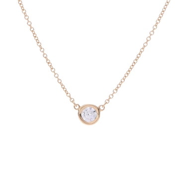 ティファニー バイザヤードネックレス ゴールド K18イエローゴールド YG レディース ジュエリー 【中古】【jewelry】