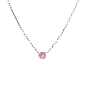 カルティエ ダムール ネックレス ゴールド B7218400 K18ピンクゴールド PG レディース ジュエリー 【中古】【jewelry】