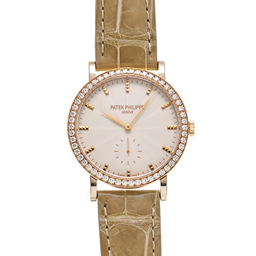 パテック フィリップ カラトラバ 7120R-001 アイボリー レディース 時計 【中古】【wristwatch】