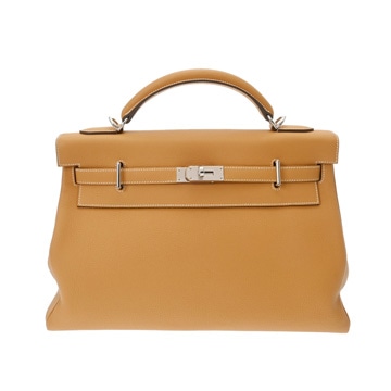 エルメス ケリー 42 マキシ ナチュラルサブレ トゴ レディース バッグ 【未使用】【bag】