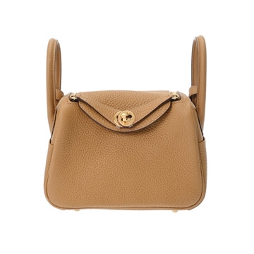 エルメス リンディ ミニ ビスキュイ トリヨンクレマンス レディース バッグ 【未使用】【bag】