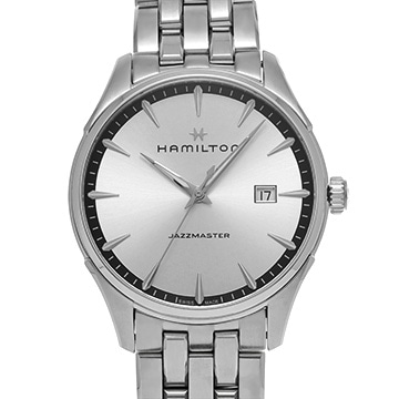 ハミルトン ジャズマスター ジェント クォーツ H32451151 シルバー メンズ 時計 【中古】【wristwatch】