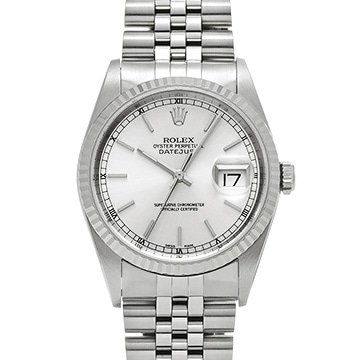 ロレックス デイトジャスト 16234 シルバー メンズ 時計 【中古】【wristwatch】