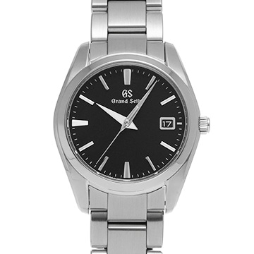 グランドセイコー ヘリテージコレクション クォーツ SBGX261 ブラック メンズ 時計 【中古】【wristwatch】