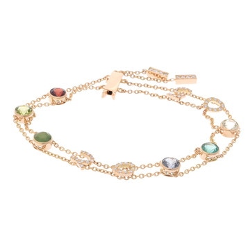 ショーメ アムールブレスレット マルチストーン ゴールド K18イエローゴールド YG レディース ジュエリー 【中古】【jewelry】