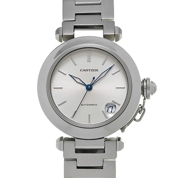カルティエ パシャC W31010M7 シルバー ユニセックス 時計 【中古】【wristwatch】