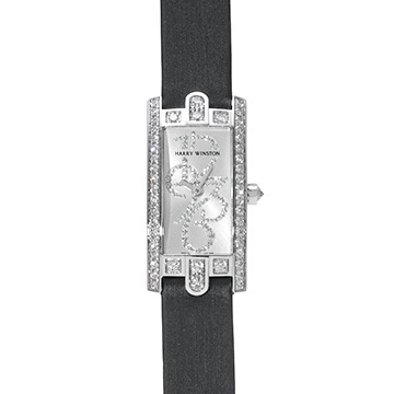 ハリー ウィンストン アヴェニューC ミニ  AVCQHM16WW014 シルバー/ダイヤモンド レディース 時計 【中古】【wristwatch】