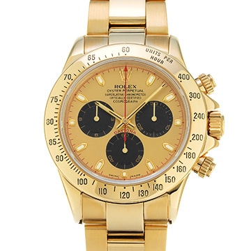 ロレックス コスモグラフ デイトナ 116528 シャンパン/ブラック メンズ 時計 【中古】【wristwatch】