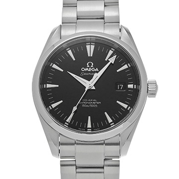 オメガ シーマスター アクアテラ コーアクシャル クロノメーター 2503.50 ブラック メンズ 時計 【中古】【wristwatch】