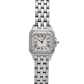 カルティエ パンテール SM W25033P5 シルバー レディース 時計 【中古】【wristwatch】