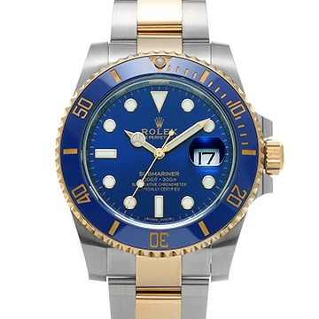 ロレックス サブマリーナ デイト 116613LB ブルー メンズ 時計 【中古】【wristwatch】