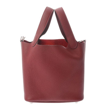エルメス ピコタン ロック PM ルージュアッシュ トリヨンクレマンス レディース バッグ 【未使用】【bag】