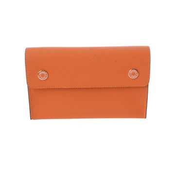 エルメス ナップ トゥーゴー オレンジ ヴォーエプソン レディース バッグ 【中古】【bag】