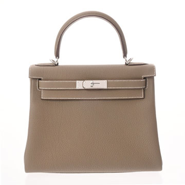 エルメス ケリー 28 内縫い 2WAY エトゥープ トゴ レディース バッグ 【未使用】【bag】