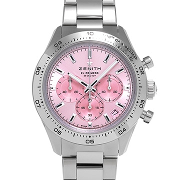 ゼニス クロノマスター スポーツ ピンク 03.3109.3600/18.M3100 ピンク メンズ 時計 【中古】【wristwatch】