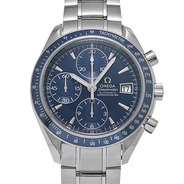オメガ スピードマスター デイト 3212.80 ブルー メンズ 時計 【中古】【wristwatch】