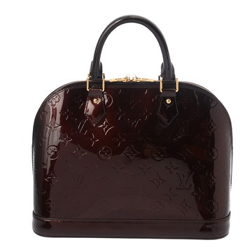 ルイ ヴィトン ヴェルニ アルマ PM アマラント M91611 モノグラムヴェルニ レディース バッグ 【中古】【bag】