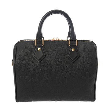 ルイ ヴィトン アンプラント スピーディバンドリエール25 2WAY ノワール M58951 レザー レディース バッグ 【中古】【bag】