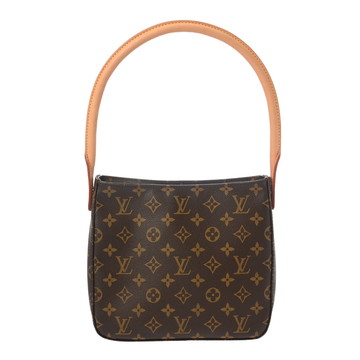 ルイ ヴィトン モノグラム  ルーピング MM ブラウン M51146 モノグラムキャンバス レディース バッグ 【中古】【bag】