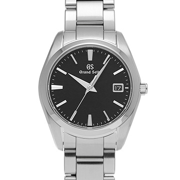 グランドセイコー ヘリテージコレクション クォーツ SBGX261 ブラック メンズ 時計 【中古】【wristwatch】