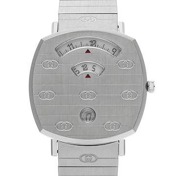 グッチ グリップ YA157401 ホワイト メンズ 時計 【中古】【wristwatch】