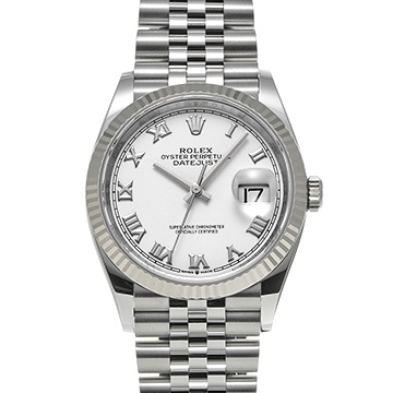 ロレックス デイトジャスト 36 126234 ホワイト メンズ 時計 【新品】【wristwatch】