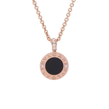 ブルガリ ブルガリブルガリ ネックレス ゴールド 347761 K18ピンクゴールド PG レディース ジュエリー 【中古】【jewelry】