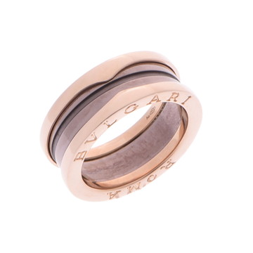 ブルガリ B.ZERO1リング #54 ゴールド K18ピンクゴールド PG/メタル レディース ジュエリー 【中古】【jewelry】