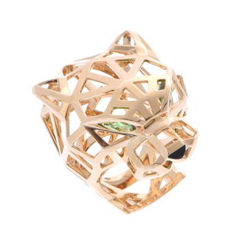 カルティエ パンテールドゥ リング #52 ゴールド N4722552 K18イエローゴールド YG レディース ジュエリー 【中古】【jewelry】