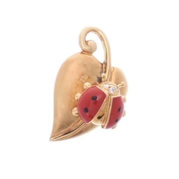 ウォルサム てんとう虫 ブローチ ゴールド K18イエローゴールド YG レディース ジュエリー 【中古】【jewelry】