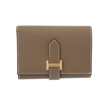エルメス ベアン コンビネ エトゥープ ヴォーエプソン レディース 財布 【新品】【purse】