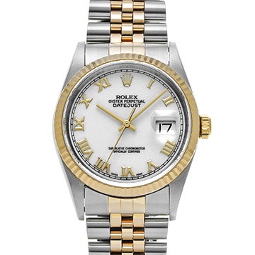 ロレックス デイトジャスト 16233 ホワイト メンズ 時計 【中古】【wristwatch】