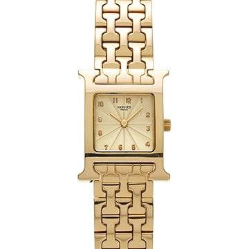 エルメス Hウォッチ HH1.285 ゴールド レディース 時計 【中古】【wristwatch】