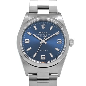 ロレックス エアキング 14000 ブルー メンズ 時計 【中古】【wristwatch】