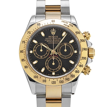 ロレックス コスモグラフ デイトナ 116523 ブラック メンズ 時計 【中古】【wristwatch】