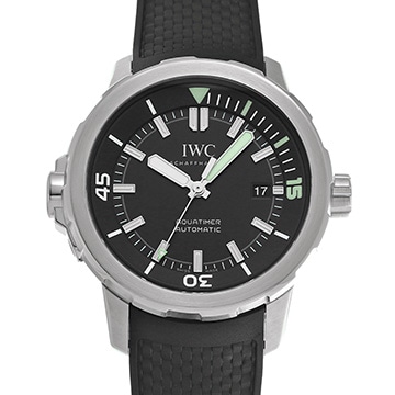 IWC アクアタイマー オートマティック IW329001 ブラック メンズ 時計 【中古】【wristwatch】