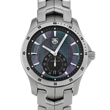 タグ ホイヤー リンク キャリバー6 ムーンパール WJF211M.BA0599 ブラックシェル メンズ 時計 【中古】【wristwatch】