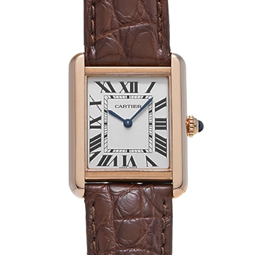 カルティエ タンク ソロ SM W5200024 シルバー レディース 時計 【中古】【wristwatch】
