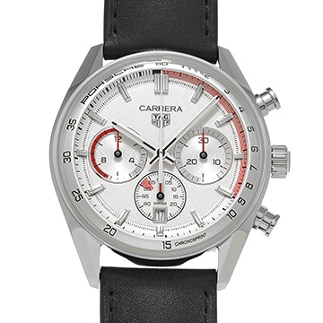 タグ ホイヤー カレラ クロノスプリント × ポルシェ キャリバーTH20-08 CBS2011.FC6529 グレー メンズ 時計 【中古】【wristwatch】