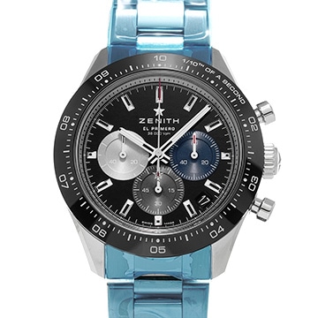 ゼニス クロノマスター エル・プリメロ スポーツ 03.3100.3600/21.M3100 ブラック メンズ 時計 【中古】【wristwatch】