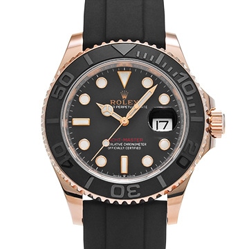 ロレックス ヨットマスター 40 126655 ブラック メンズ 時計 【中古】【wristwatch】