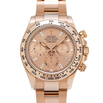 ロレックス コスモグラフ デイトナ 116505A ロゼカラー/ダイヤモンド メンズ 時計 【中古】【wristwatch】