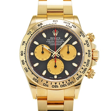 ロレックス コスモグラフ デイトナ 116508 ブラック/シャンパン メンズ 時計 【中古】【wristwatch】
