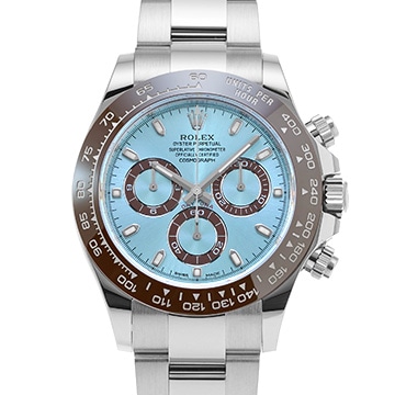 ロレックス コスモグラフ デイトナ 116506 アイスブルー/チェスナットブラウン メンズ 時計 【中古】【wristwatch】