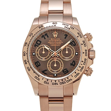 ロレックス コスモグラフ デイトナ 116505 チョコレート メンズ 時計 【中古】【wristwatch】