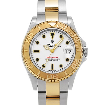 ロレックス ヨットマスター 168623 ホワイト レディース 時計 【中古】【wristwatch】
