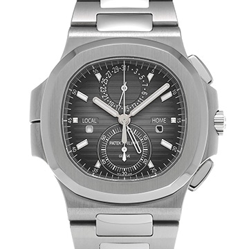 パテック フィリップ ノーチラス トラベルタイム クロノグラフ 5990/1A-001 ブラック・グラデーション メンズ 時計 【中古】【wristwatch】