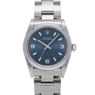 ロレックス オイスターパーペチュアル 67480 ブルー ユニセックス 時計 【中古】【wristwatch】